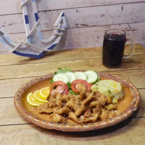 Camarones empanizados