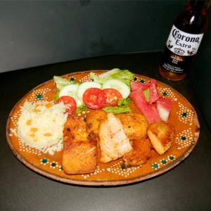 Salmón a la mantequilla